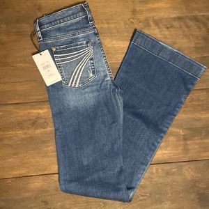 NWT 7 FAM Jeans, Women’s size 25, Dojo Original Trouser, Originally $228